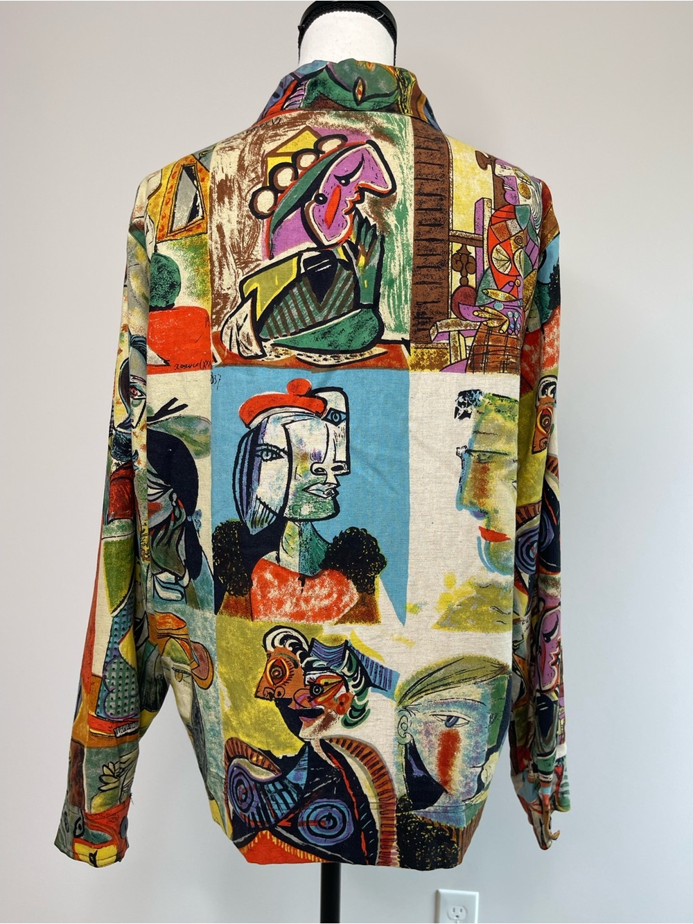 Ultimate Philadelphia PA size large blazer jacket art to wear abstract Picasso - Picture 16 of 16